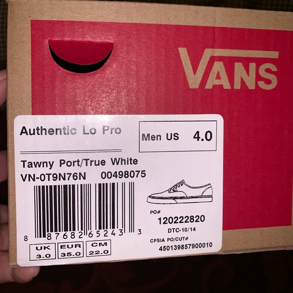 Vans Authentic Low pro - Picture 3 of 3